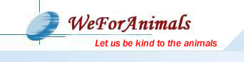 www.weforanimals.com - let us be kind to the animals